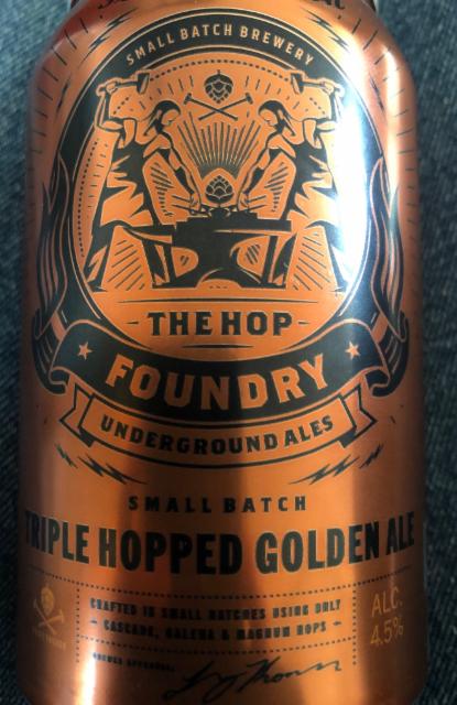Triple Hopped Golden Ale 4.5%, ALDI Stores UK, England