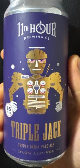 Triple Jack 10.0%, Eleventh Hour Brewing, United States