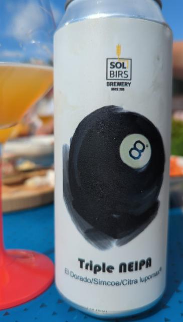 triple neipa solbirs 8.0%, Solbirs Brewery, Russia