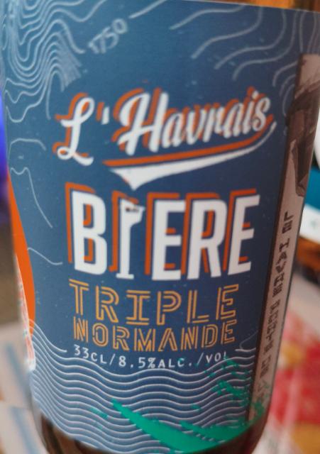 Triple Normande 8.5%, L'Havrais Bière, France