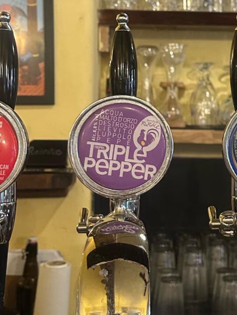 Triple pepper 8.8%, Birrificio Rurale, Italy