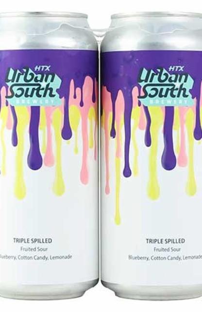 Triple Spilled: Blueberry, Cotton Candy, Lemonade 5.0%, Urban South - HTX, United States