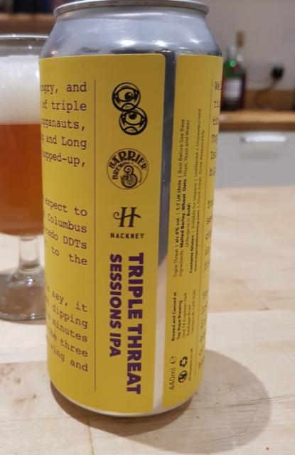 Triple Threat 4.0%, Top Rope Brewing, England