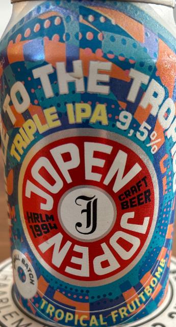 Triple to the Tropics 9.5%, Jopen, Netherlands