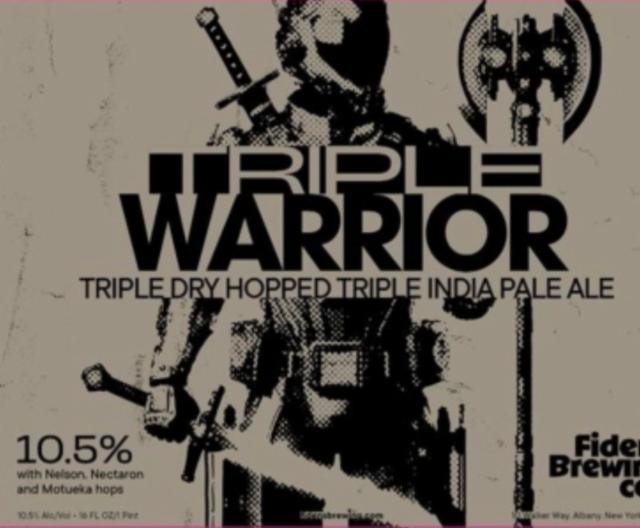 Triple Warrior 10.5%, Fidens Brewing Co., United States