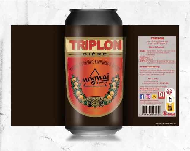 Triplon 8.2%, Mogwaï Beer Company, France