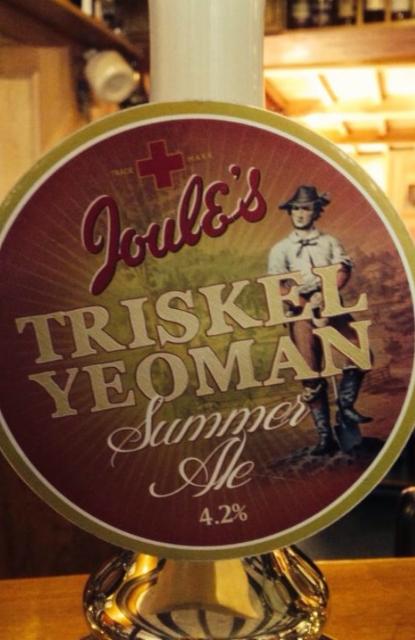 Triskel Yeoman 4.2%, Joule's Brewery, England