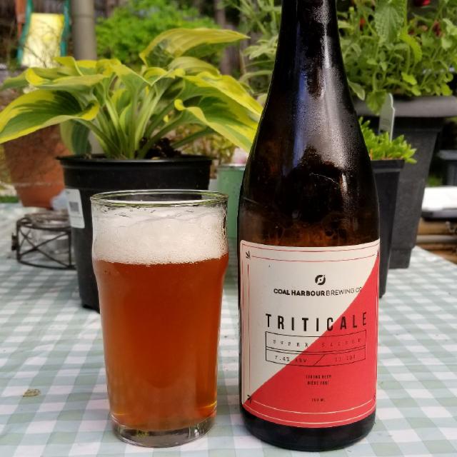 Triticale Super Saison 7.4%, Coal Harbour Brewing Company, Canada