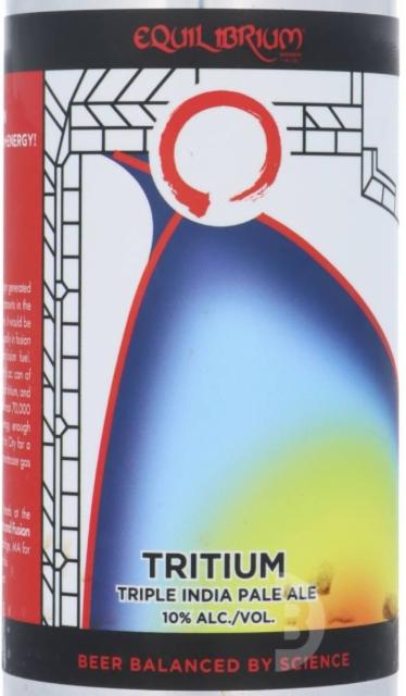 Tritium 10.0%, Equilibrium Brewery, United States