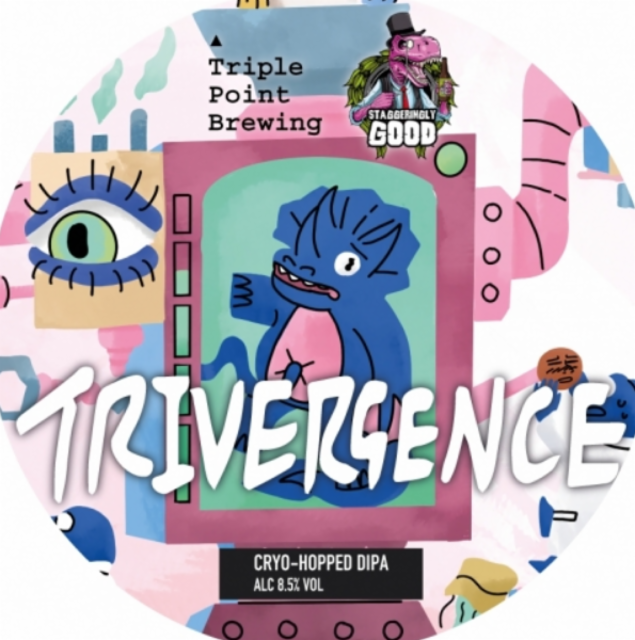 Trivergence 8.5%, Triple Point Brewing, England
