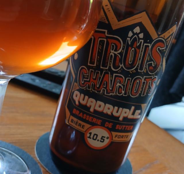 trois chariots quadruple 10.5%, Brasserie De Sutter, France
