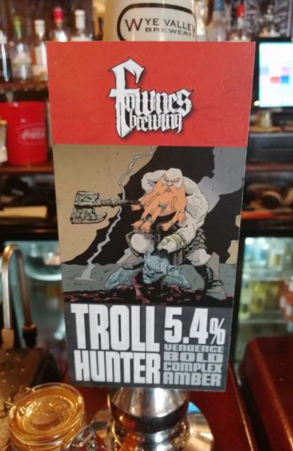 Troll Hunter 5.4%, Fownes Brewing Company, England