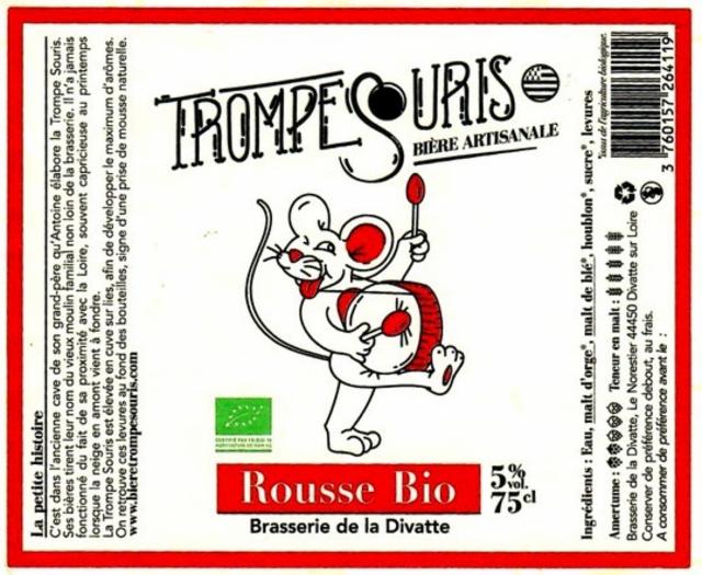 Rousse Bio 5.0%, Brasserie De La Divatte (Trompe-Souris), France