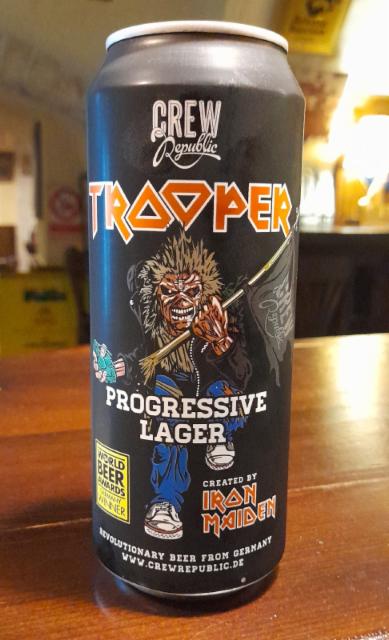 Trooper 5.0%, CREW Republic Brewery, Germany