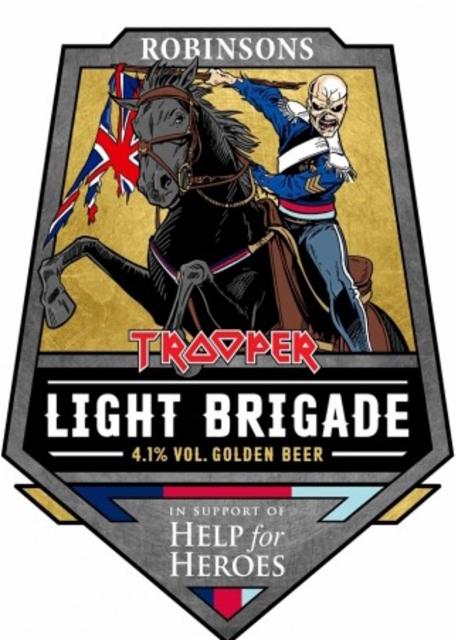 Trooper: Light Brigade 4.1%, Robinsons Brewery, England