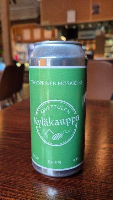 Trooppinen Mosaic IPA 5.5%, Hyvinkään Oma Panimo, Finland