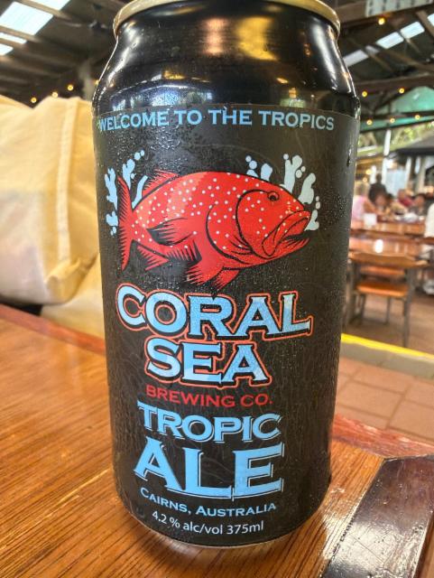 Tropic ale, Coral Sea Brewing Co.