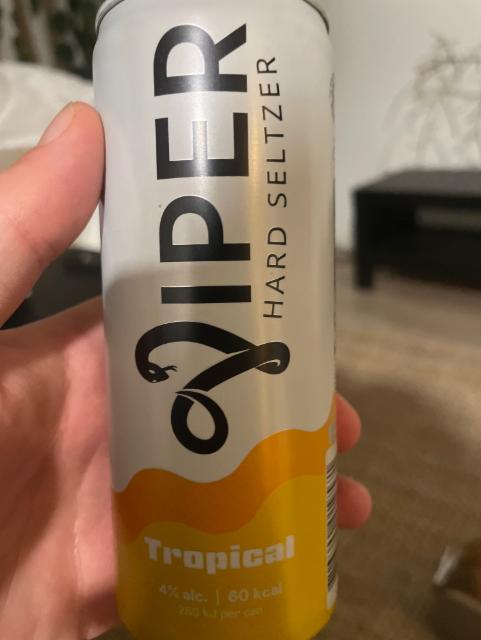 Tropical 4.0%, Viper Hard Seltzer, Czech Republic