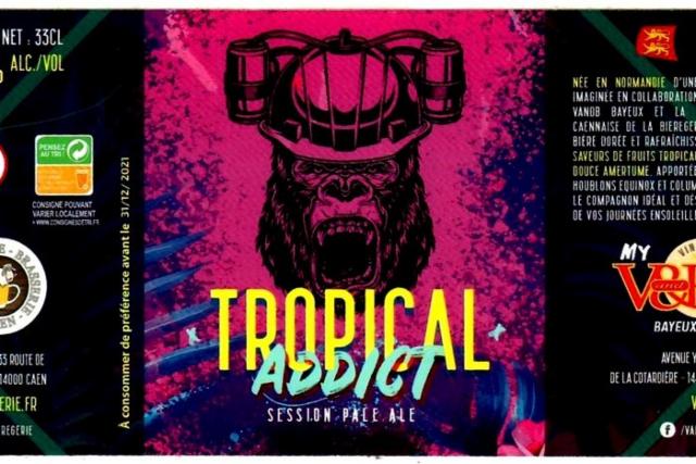 Tropical Addict 4.5%, La Bièregerie [Closed], France
