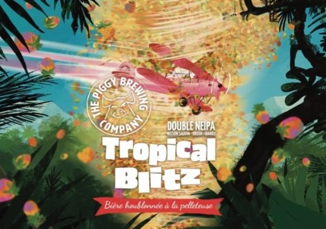 Tropical Blitz 8.0%, The Piggy Brewing Company, France