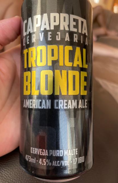 Tropical Blonde 4.5%, Capapreta, Brazil