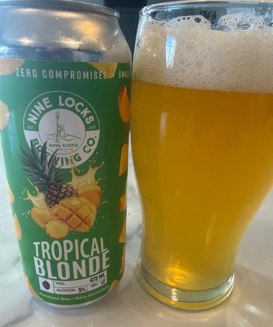 Tropical blonde, Nine Locks Brewing Co