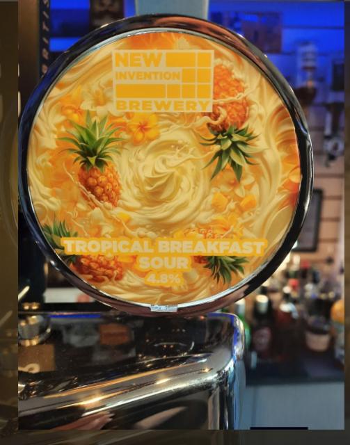 Tropical Breakfast Sour 4.8%, New Invention Brewery, England