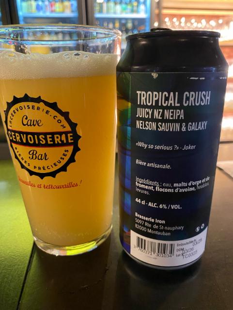 Tropical crush 6.0%, Brasserie Iron, France