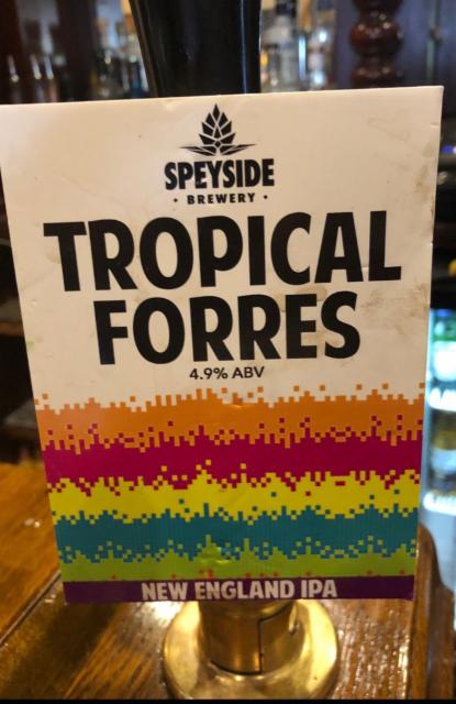 Tropical Forres 4.9%, Speyside Brewery, Scotland