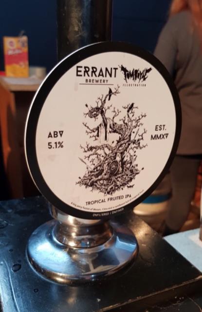 Tropical Fruited IPA 5.1%, Errant Brewery, England