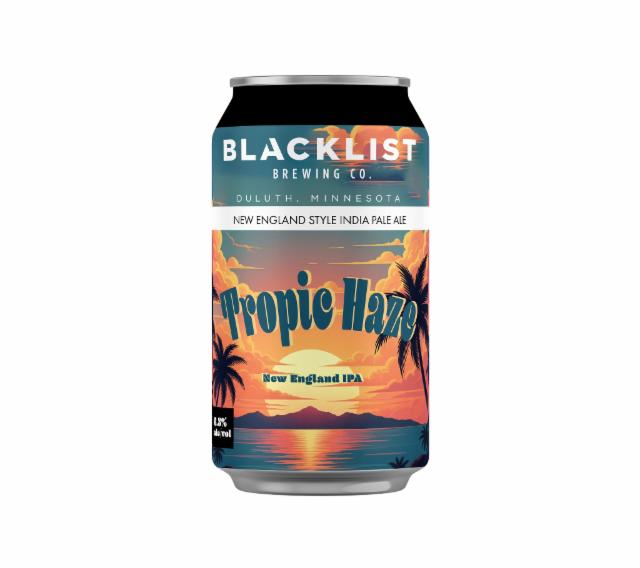 Tropic Haze 6.3%, Blacklist Brewing Company, United States