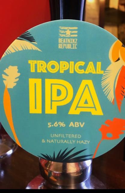 Tropical IPA 5.6%, Beatnikz Republic Brewing Co., England