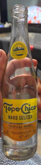 tropical mango hard seltzer 4.7%, Topo Chico Hard Seltzer (Coca-Cola), United States