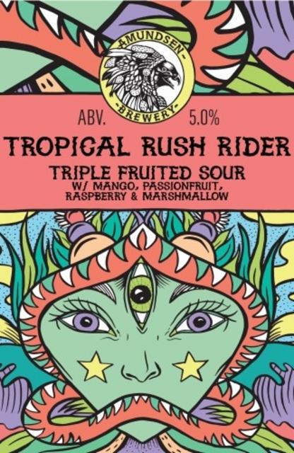Tropical Rush Rider 5.0%, Amundsen Bryggeri, Norway