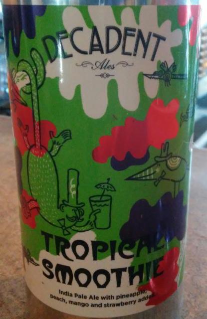 Tropical Smoothie 7.3%, Decadent Ales, United States