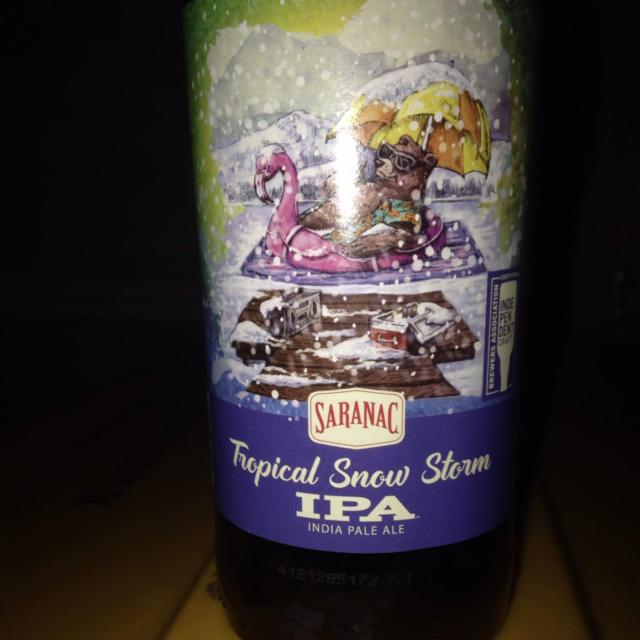 Tropical Snow Storm IPA 6.0%, Saranac Brewery, United States