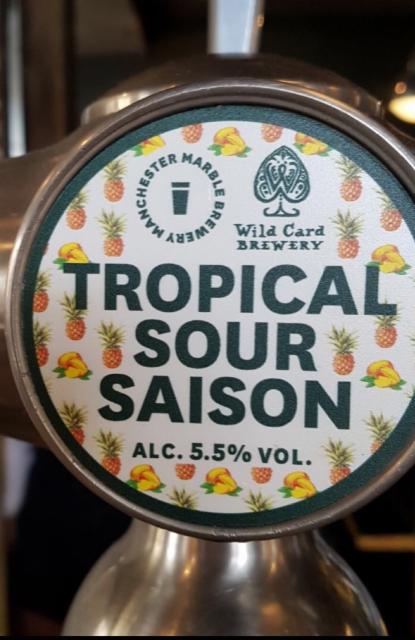 Tropical Sour Saison 5.5%, Marble Beers, England