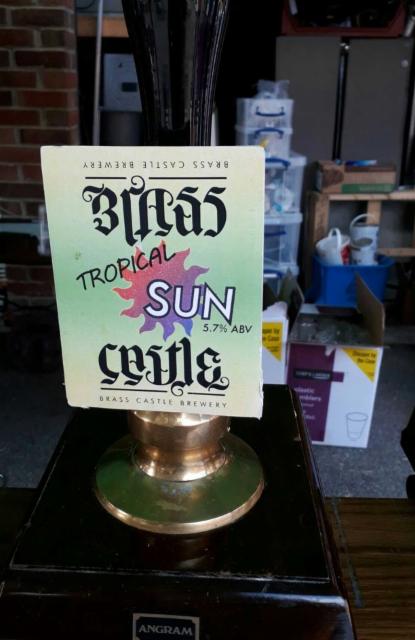 Tropical Sun 5.7%, Brass Castle Brewery, England