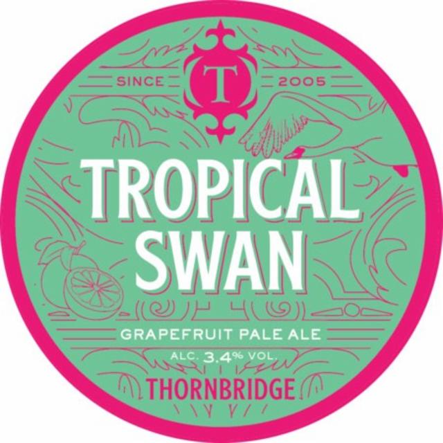 Tropical Swan - Grapefruit 3.4%, Thornbridge Brewery, England