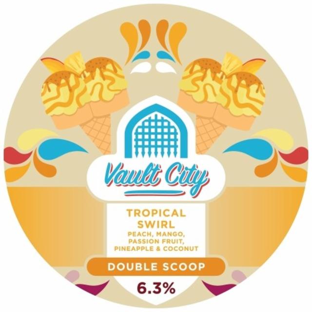 Tropical Swirl - Double Scoop 6.3%, Vault City Brewing, Scotland