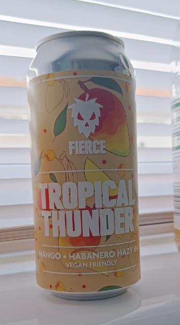 tropical thunder 6.0%, Fierce Beer Ltd, Scotland