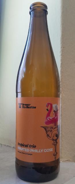 Tropical Trio Fruited Philly Gose 3.2%, Browar Stu Mostów, Poland