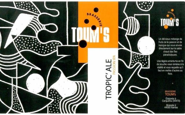 Tropic'Ale 6.5%, Brasserie Toum's, France
