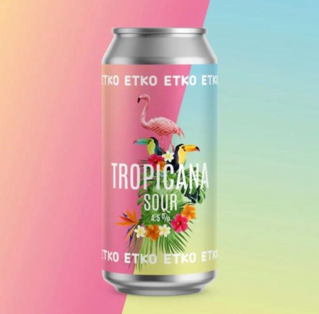 Tropicana Sour 4.5%, Etko Brewing, Finland