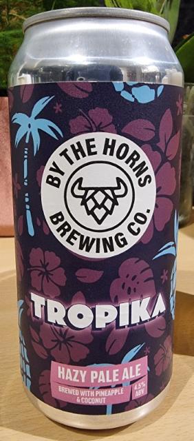 Tropika Hazy Pale Ale 4.5%, By The Horns Brewing Co., England