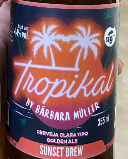 Tropikal - Sunset Brew 4.4%, Sunset Brew, Brazil