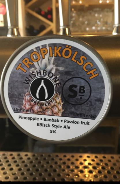 Tropikolsch 5.0%, Wishbone Brewery, England