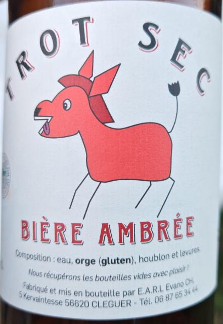 trot sec 5.5%, SAS Brasserie De Bretagne (B2B), France