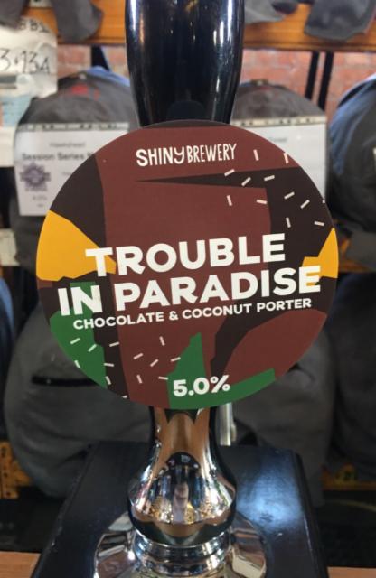 Trouble In Paradise 5.0%, Shiny Brewing, England