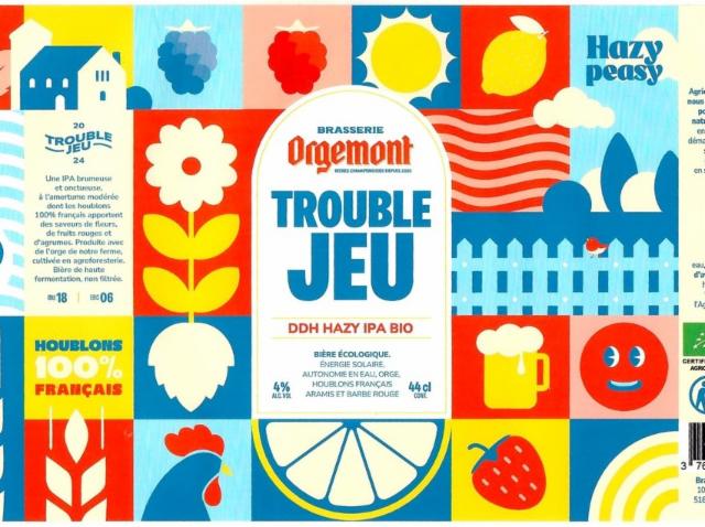 Trouble Jeu 4.0%, Madame Nature (Ex Brasserie D'Orgemont), France
